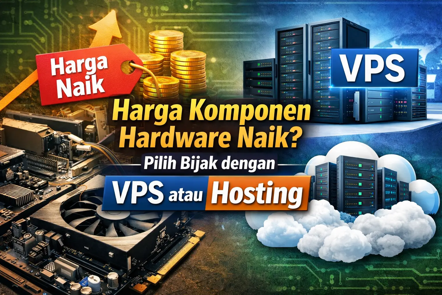 Harga Komponen Server Naik