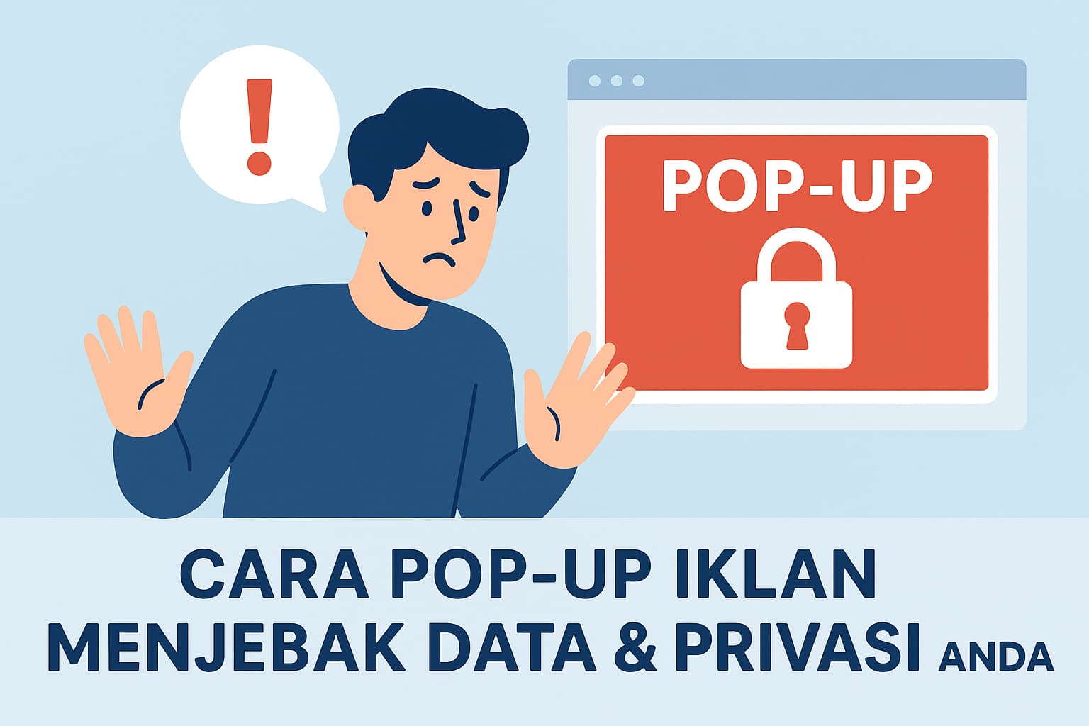 Cara Pop-up Iklan Menjebak Data