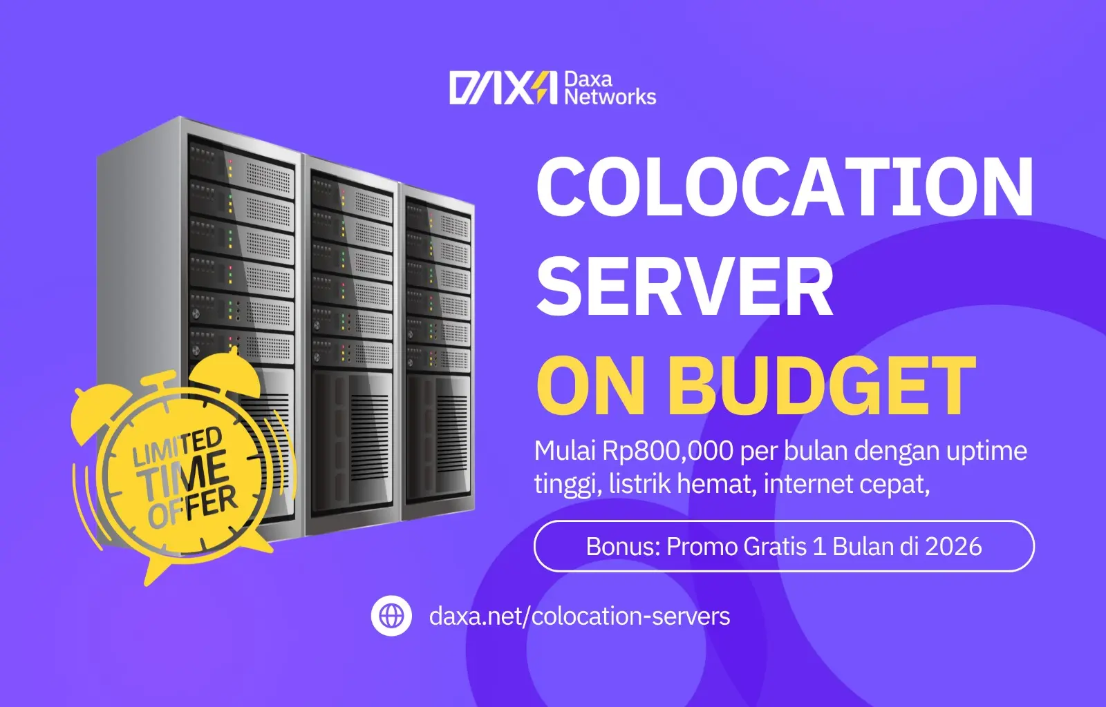 Promo Colocation Server Indonesia